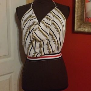 (2 for $10)Size M backless crop top